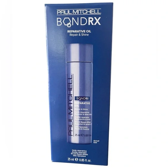 PAUL MITCHELL BOND RX REPARATIVE OIL restore shine, reduce signs of damage - Picture 6 of 8